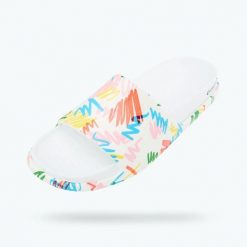 Klapki NATIVE SPENCER LX PRINT CRAYOLA. Klapki i japonki męskie Native Shoes, bez wzorów. Za 79.99 zł.