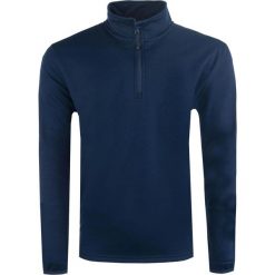 Bluza męska PlayerLayer 1/4 Zip Navy. Niebieskie bielizna termoaktywna męska POWERLAYER, m, bez wzorów, z polaru, bez ramiączek. Za 157.99 zł.
