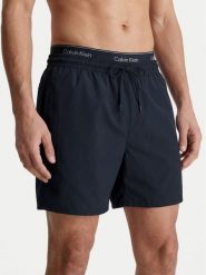 Calvin Klein Swimwear Szorty kąpielowe LV00N61023 Czarny. Czarne kąpielówki męskie Calvin Klein Swimwear, m, bez wzorów, z syntetyku. Za 289.99 zł.