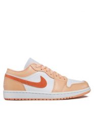 Nike Sneakersy Air Jordan 1 Low DC0774 801 Pomarańczowy. Brązowe buty sportowe na co dzień męskie Nike, m, bez wzorów, ze skóry, bez ramiączek, bez kaptura. Za 439.99 zł.