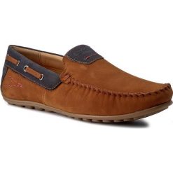 Półbuty LASOCKI FOR MEN MB-JURA-01. Brązowe eleganckie półbuty męskie Lasocki For Men, z nubiku, bez obcasa, bez zapięcia. W wyprzedaży za 94.98 zł.