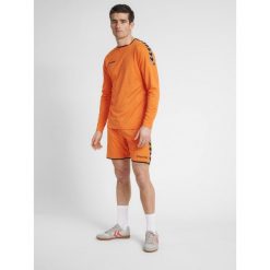 Hummel koszulka męska z długim rękawem hml Authentic Poly Jersey. Brązowe koszulki męskie z długim rękawem HUMMEL, m, bez wzorów, z jersey, sportowe, bez kołnierzyka, bez ramiączek. Za 91.00 zł.