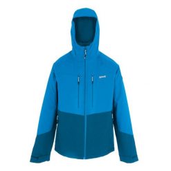 Męska Kurtka Ocieplana Highton Stretch Padded Jacket. Niebieskie kurtki męskie Regatta, m, bez wzorów, z puchu, sportowe, bez ramiączek, bez kaptura. Za 228.99 zł.