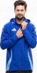Kurtka męska adidas Tiro 24 Competition All-Weather niebieska IR7561 2XL. Niebieskie kurtki męskie ADIDAS, m, bez wzorów, bez ramiączek, bez kaptura. Za 245.99 zł.