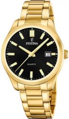 Zegarek męski Festina F20740-3 złoty. Żółte zegarki męskie Festina, złote. Za 659.00 zł.