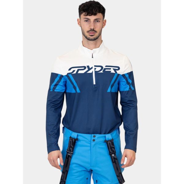 Koszulka Męska Spyder Podium HZ. Białe bielizna termoaktywna męska Spyder, l, bez wzorów, bez ramiączek, narciarskie. Za 479.00 zł.