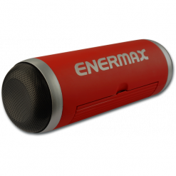 Głośnik Enermax EAS01. Czerwone głośniki przenośne Enermax. Za 211.59 zł.