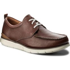 Półbuty CLARKS - Edgewood Mix 261337907 Mahogany Leather. Brązowe codzienne półbuty męskie Clarks, z materiału, klasyczne. W wyprzedaży za 259.00 zł.