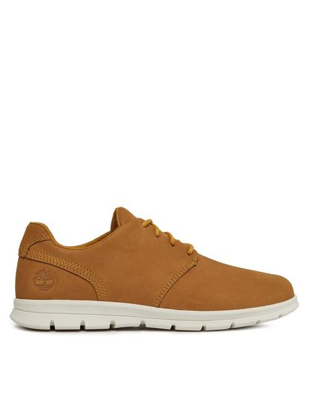 Timberland Półbuty Graydon Oxford Basic TB0A411H2311 Brązowy. Brązowe codzienne półbuty męskie Timberland, bez wzorów, z nubiku, bez obcasa, bez zapięcia. Za 429.99 zł.