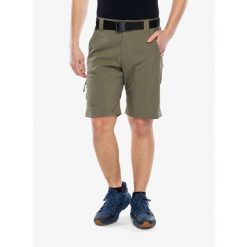 Spodenki turystyczne męskie Columbia Silver Ridge Utility Short. Zielone szorty sportowe męskie Columbia, bez wzorów, sportowe. Za 139.99 zł.