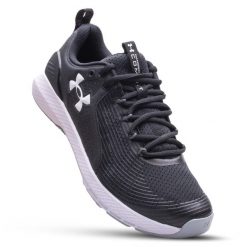 Buty do biegania męskie UNDER ARMOUR Charged Commit 3. Czarne buty do biegania męskie Under Armour, bez wzorów, bez zapięcia, do biegania. Za 297.00 zł.