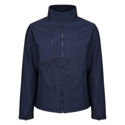 Męski Softshell Ablaze. Niebieskie kurtki softshell męskie Regatta, m, bez wzorów, z softshellu, bez kaptura, trekkingowe. Za 205.99 zł.