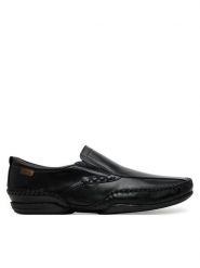 Pikolinos Półbuty 03A-6222 Czarny. Czarne eleganckie półbuty męskie Pikolinos, ze skóry, wizytowe, bez obcasa, bez zapięcia. Za 399.99 zł.