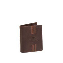 MUSTANG ASTI WALLET MĘSKI PORTFEL SKÓRZANY PREMIUM POJEMNY NA KARTY SKÓRA DARK BROWN 06.101176. Brązowe portfele męskie Mustang, bez wzorów, ze skóry. Za 149.99 zł.