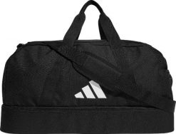 Adidas Torba sportowa Tiro League Duffel Medium czarna 40.75 l (HS9742). Czarne torby sportowe męskie ADIDAS, bez wzorów. Za 116.49 zł.