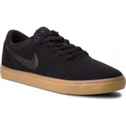 Buty NIKE - Sb Check Solar Cnvs 843896 009 Black/Black/Gum Light Brown. Buty sportowe na co dzień męskie marki Nike. W wyprzedaży za 189.00 zł.