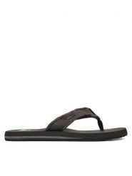 Quiksilver Japonki AQYL100047 Czarny. Czarne klapki i japonki męskie Quiksilver, bez wzorów, z materiału. Za 79.99 zł.