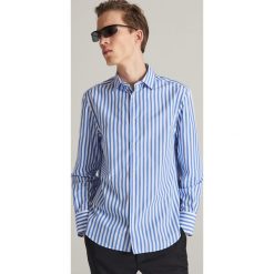 Koszula comfort fit w paski - Niebieski. Koszule męskie marki Reserved. Za 119.99 zł.
