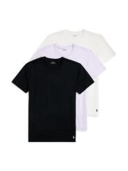 Polo Ralph Lauren Komplet 3 t-shirtów 714830304035 Kolorowy Slim Fit. Koszulki polo męskie Polo Ralph Lauren, m, bez wzorów, z bawełny, bez kołnierzyka, bez ramiączek. Za 189.99 zł.