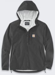 Kurtka Carhartt Monterey Storm Defender Black. Czarne kurtki męskie Carhartt, m, bez wzorów, bez ramiączek, bez kaptura. Za 516.46 zł.