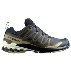 Buty do biegania męskie Salomon Xa Pro 3d V9 Gtx. Niebieskie buty do biegania męskie Salomon, bez wzorów, z materiału, bez zapięcia, do biegania. Za 991.00 zł.