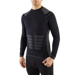 Bielizna Viking Efer (Man top). Czarna bielizna termoaktywna męska Viking, m, bez wzorów, bez ramiączek, narciarskie. Za 159.99 zł.