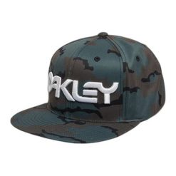 Czapka typu snapback Oakley Mark III. Brązowe czapki męskie Oakley, bez wzorów. Za 188.00 zł.