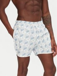 HUGO Szorty kąpielowe Rik 50533795 Błękitny Regular Fit. Niebieskie szorty męskie Hugo, bez wzorów, z syntetyku. Za 229.99 zł.