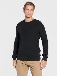Blend Sweter 20714336 Czarny Regular Fit. Czarne kardigany męskie Blend, m, bez wzorów, z bawełny, bez ramiączek. Za 109.99 zł.