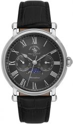 Zegarek męski Santa Barbara Rocket Polo Club SB.4.10033-2 czarny. Czarne zegarki męskie Santa Barbara Rocket Polo Club. Za 570.00 zł.