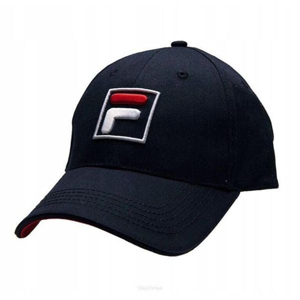 Czapka tenisowa Fila Baseball Cap Forze granatowa. Niebieskie czapki męskie Fila, na jesień, bez wzorów. Za 69.00 zł.