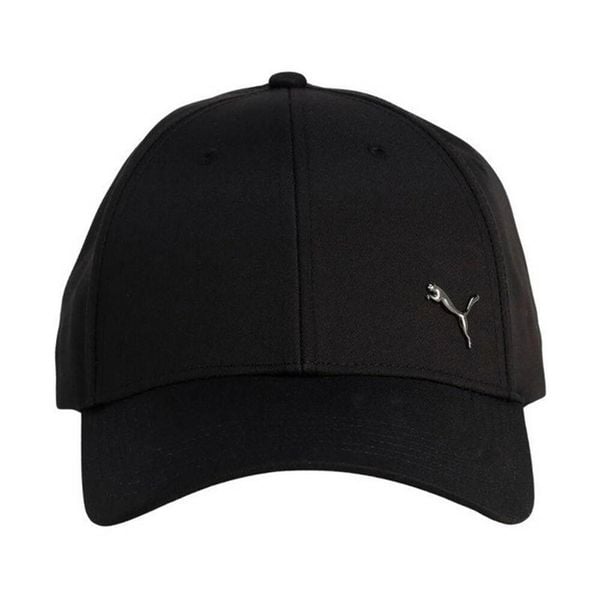 Czapka Z Daszkiem Z Metalowym Logo ESS. Czarne czapki męskie Puma, bez wzorów, sportowe. Za 105.99 zł.
