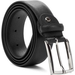 Pasek Męski TRUSSARDI JEANS - Belt Saffiano 71L00022 100 K299. Paski męskie marki TRUSSARDI JEANS. W wyprzedaży za 199.00 zł.