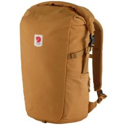 Plecak Ulvö Rolltop 30 - żółty. Żółte plecaki męskie Fjällräven, bez wzorów. Za 667.99 zł.