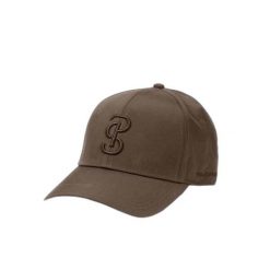 Czapka z daszkiem PS of Sweden Electra. Brązowe czapki męskie PS OF SWEDEN, bez wzorów, eleganckie. Za 198.50 zł.