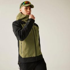 Męska wodoodporna kurtka Torrek II. Brązowe kurtki narciarskie i snowboardowe męskie Dare 2B, na zimę, m, bez wzorów, z tkaniny, bez kaptura, narciarskie. Za 562.49 zł.