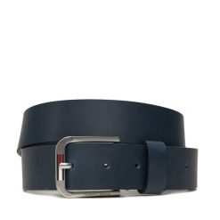 Pasek Męski Tommy Jeans. Niebieskie paski męskie Tommy Jeans, bez wzorów, z jeansu. Za 169.99 zł.