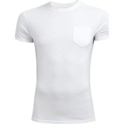 T-shirt męski TSM606 - biały - Outhorn. T-shirty męskie marki Outhorn. Za 39.99 zł.