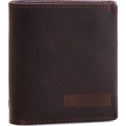 Mały Portfel Męski STRELLSON - Goldhawk 4010002302 Dark Brown 702. Brązowe portfele męskie Strellson, ze skóry. Za 159.00 zł.