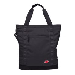 Torba sportowa New Balance LAB51505BK – czarna. Czarne torby na laptopa męskie New Balance, bez wzorów, z materiału, małe. Za 399.99 zł.