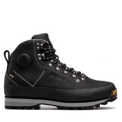 Trekkingi Dolomite. Czarne buty trekkingowe męskie Dolomite, bez wzorów, z gore-texu, bez zapięcia, trekkingowe, gore-tex. Za 889.99 zł.