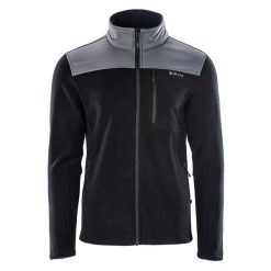 Polar męski Hi-Tec Hanis 350 - czarny, Rozmiar M. Czarne bluzy z polaru męskie Hi-tec, m, bez wzorów, z materiału, bez ramiączek, bez kaptura. W wyprzedaży za 164.99 zł.