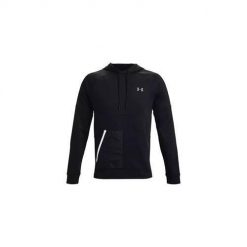 Bluza sportowa męska Under Armour Rush All Purpose Hoodie. Czarne bluzy nierozpinane męskie Under Armour, m, bez wzorów, sportowe, bez ramiączek, z kapturem. Za 549.00 zł.