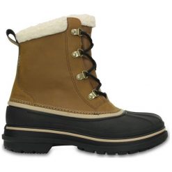 Crocs Śniegowce Allcast Ii Boot M Wheat/Black 45-46 (m11). Buty zimowe męskie marki Crocs. W wyprzedaży za 305.00 zł.