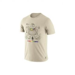 Koszulka sportowa męska Nike Nba Team 31 Move 2 Zero. Brązowe t-shirty sportowe męskie Nike, m, bez wzorów, sportowe, bez ramiączek. Za 289.99 zł.