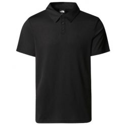 Koszulka turystyczna męska The North Face M Tanken Polo. Czarne koszulki polo męskie The North Face, m, bez wzorów, sportowe, bez kołnierzyka, bez ramiączek. Za 162.00 zł.