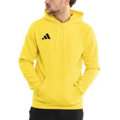 Bluza Męska adidas Entrada 26 z Kapturem Bawełniana Sportowa Hoody roz. L. Żółte bluzy z kapturem męskie ADIDAS, l, bez wzorów, z bawełny, z kapturem. Za 132.99 zł.