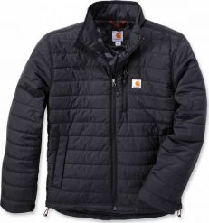 Carhartt Kurtka Carhartt Gilliam Jacket Black. Czarne kurtki męskie Carhartt, m, bez wzorów, bez ramiączek, bez kaptura. Za 432.85 zł.