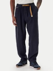 Aeronautica Militare Spodnie materiałowe 261PA1712UCT04293 Granatowy Comfort Fit. Niebieskie spodnie na co dzień męskie Aeronautica Militare, bez wzorów, ze lnu. Za 839.99 zł.