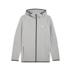 Męska bluza Evostripe z kapturem PUMA Gray Echo. Szare bluzy nierozpinane męskie Puma, m, bez wzorów, z kapturem. Za 329.00 zł.